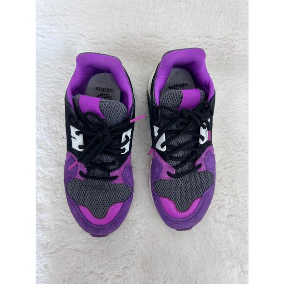 Adidas ZX Torsion “Time In” Sneakers Purple Black Grey (Size 6 Women / 5.5 Men) - Picture 2 of 9